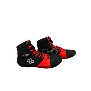 Rudis KS power adult wrestling shoes red and black size men’s 10 women’s 11.5